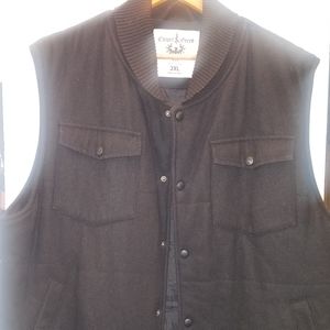 Wool winter vest
